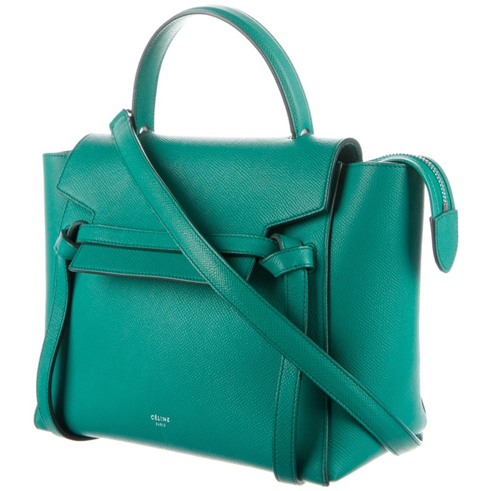 CELINE mini belt bag in 💚EMERALD GREEN 💚